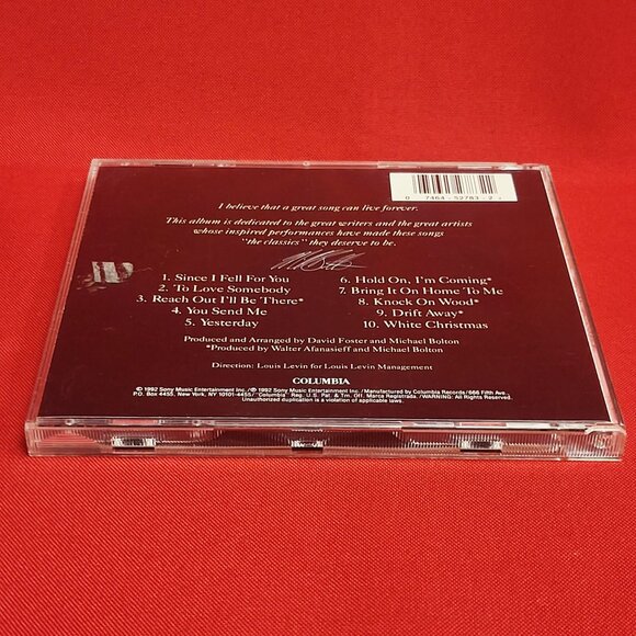 Michael Bolton Timeless The Classics CD 1992 - Picture 4 of 8